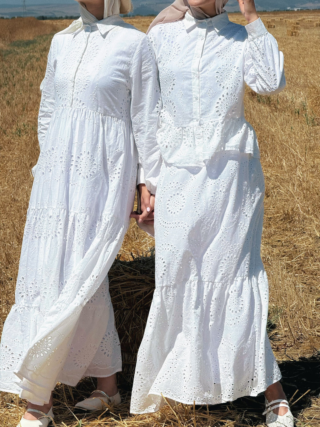 Robe en Broderie Anglaise – Voile de Coton