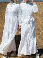 Robe en Broderie Anglaise – Voile de Coton
