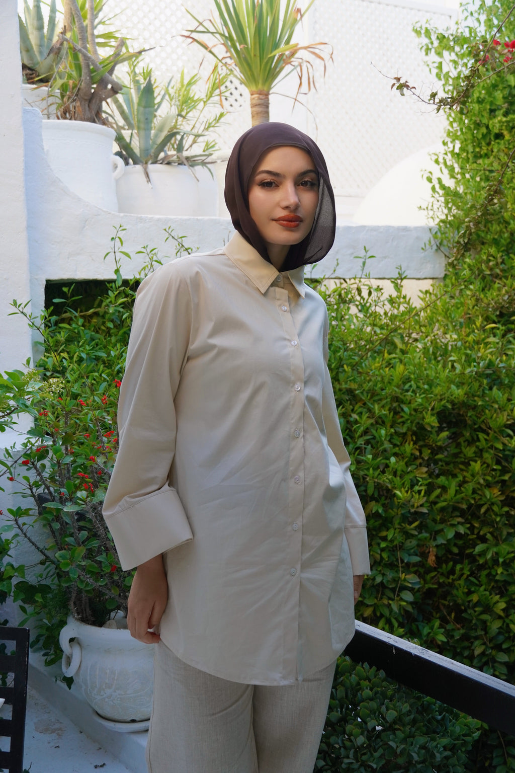 Chemise en Popeline 100 % Coton