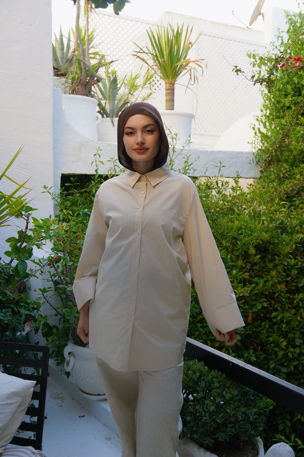 Chemise en Popeline 100 % Coton
