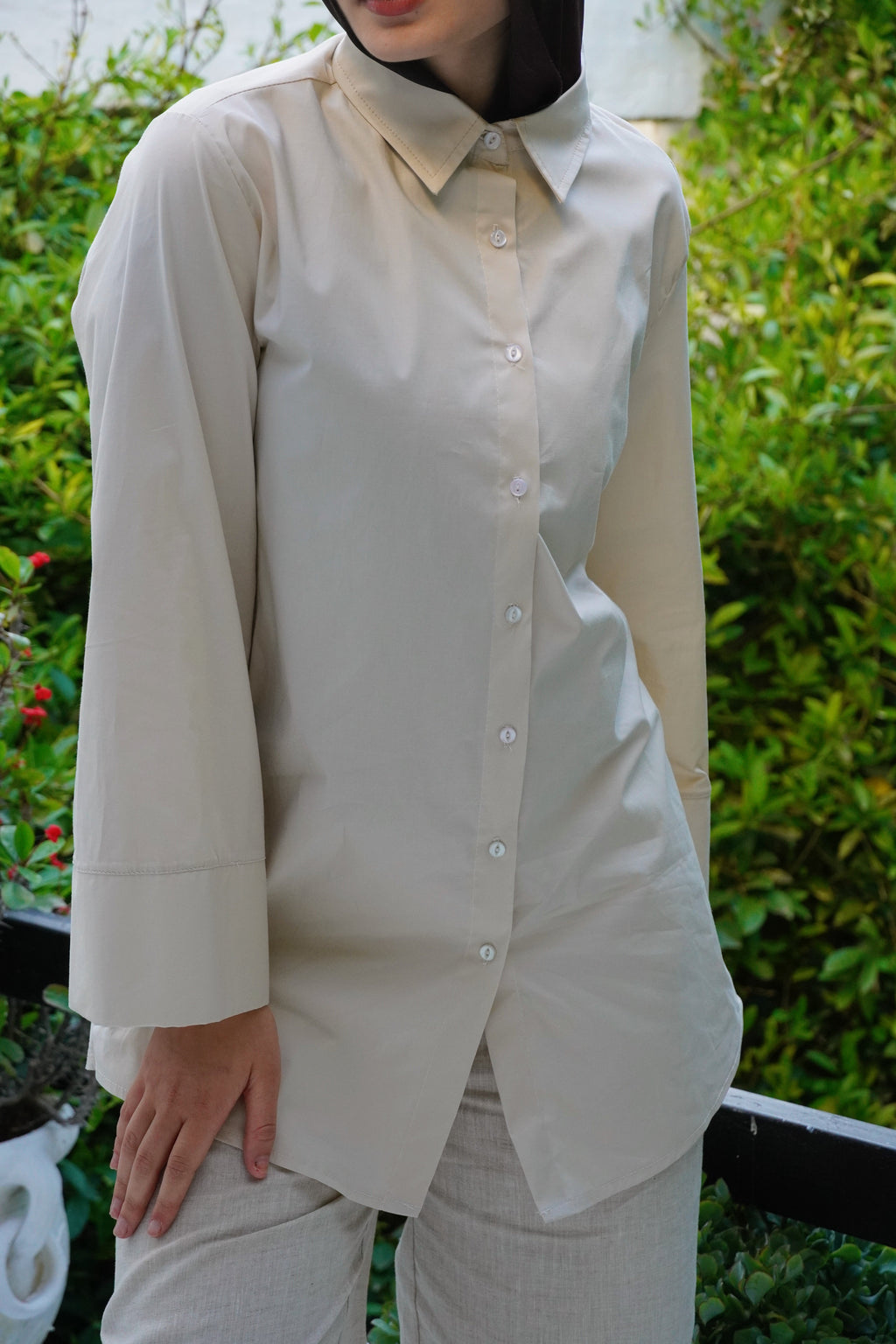 Chemise en Popeline 100 % Coton